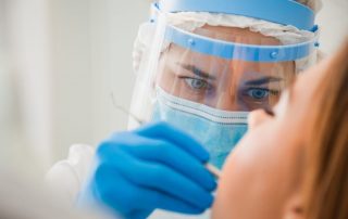 Dentist during lockdown