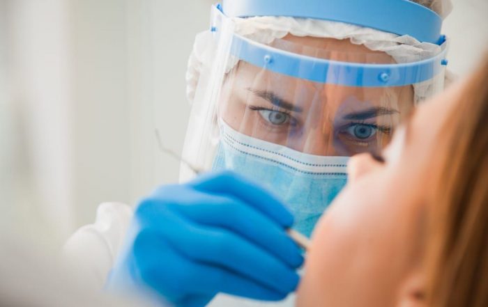 Dentist during lockdown